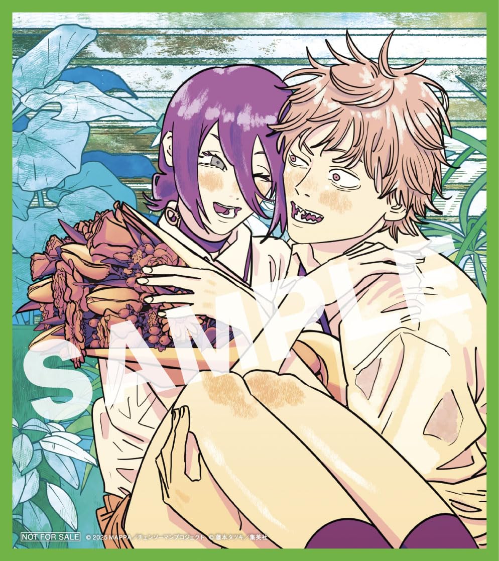 劇場版 チェンソーマン レゼ編 入場者特典 第2弾 色紙 映画 7枚 チェンソーマン レゼ篇』特典2弾はミニ色紙風カード「もう一つの